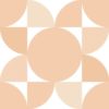 G227706 (* Visible Random Design) dCirculum Beige 20x20