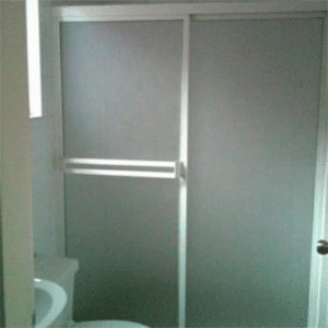 Pintu Kamar Mandi PVC Kaca Full